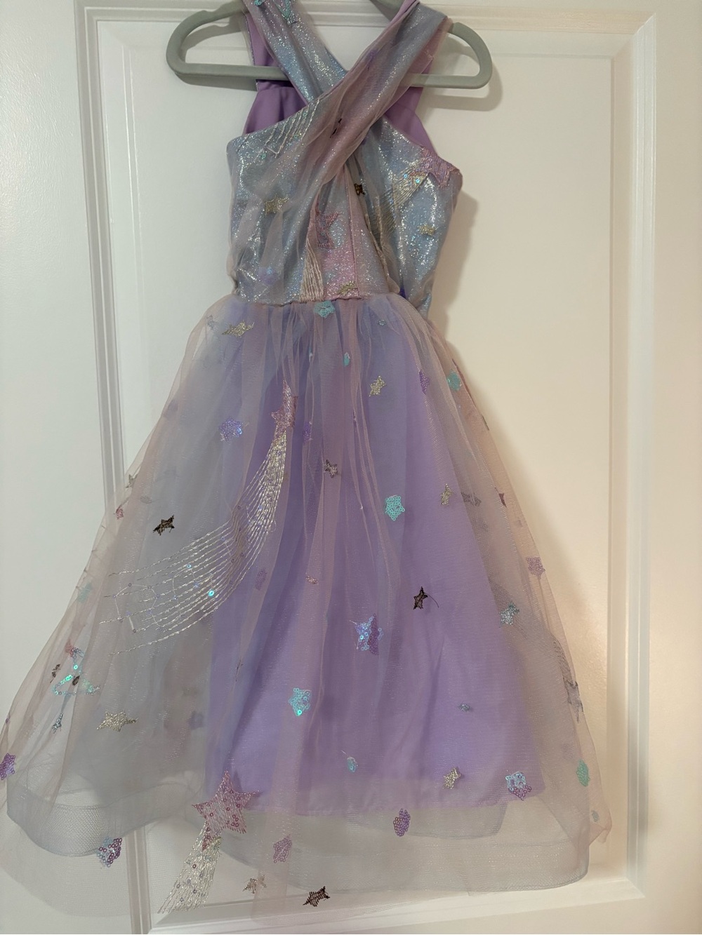 Great Pretenders | Girls Lavender Purple Star Tulle Costume Dress